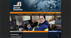 Desktop Screenshot of groupelb.ca